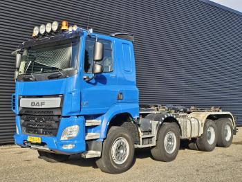 CF 460 8x4 / HIAB HOOKLIFT / RETARDER / SPRING SUSPENSION
